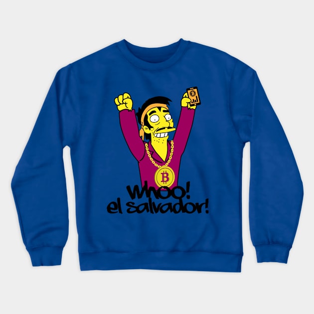 Whoo! El Salvador! Crewneck Sweatshirt by chilangopride